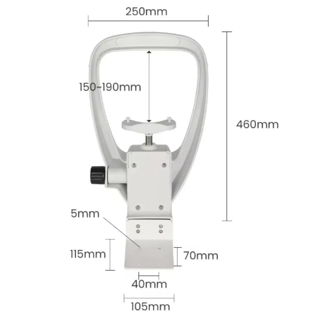 fgyWz-zq Optometry Forehead Support Chin Bracket Best Quality Optical Medical Assistance Forehead Bracket