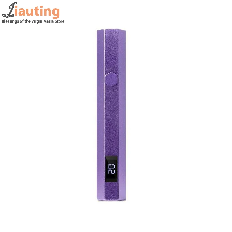 Mini lampe UV Led portative pour ongles, sèche-ongles Portable et Rechargeable pour le durcissement du vernis Gel avec affichage, Machine de manucure