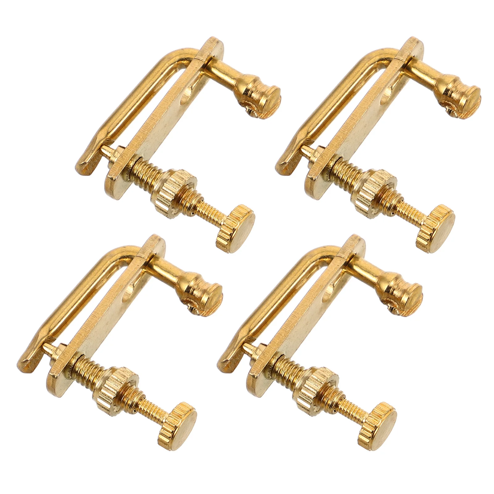 

4pcs Violin For 1/2 Musical Detuning 1/4 Size Precision Metal Tuning Adjusters Durable String Instrument Parts