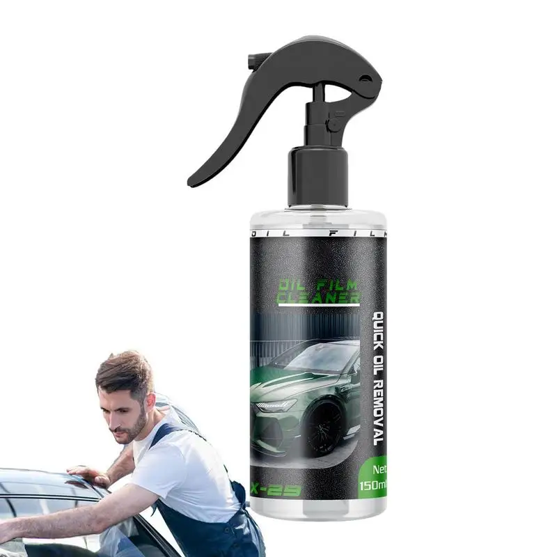 

Car Glass Oil Film Cleaner spray Auto Glass Windshield Cleaner Stain Degreaser Spray Automobile Cleaning wash and maintenance