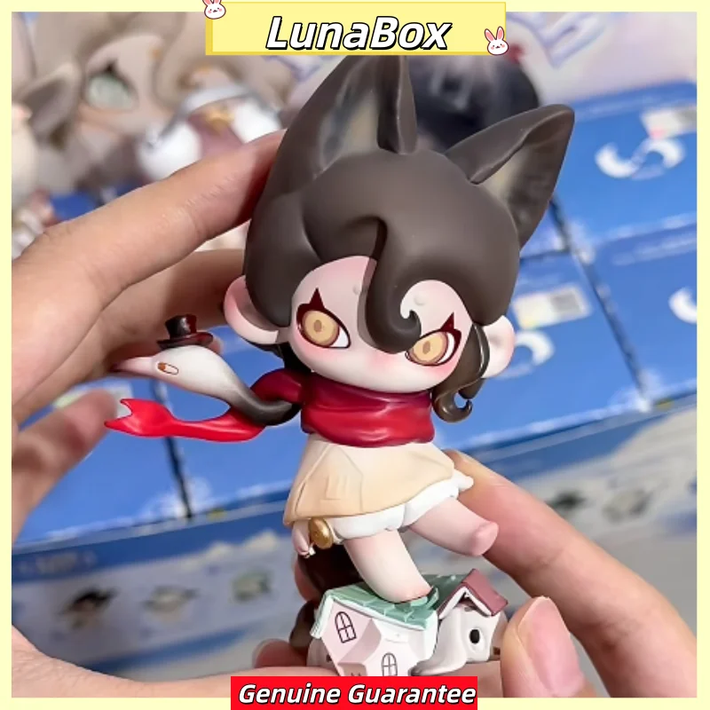 

Original Moonin Fading Childhood Series Blind Box Cute Figurine Desktop Ornament Trendy Collectible Toy Surprise Gift For Adults