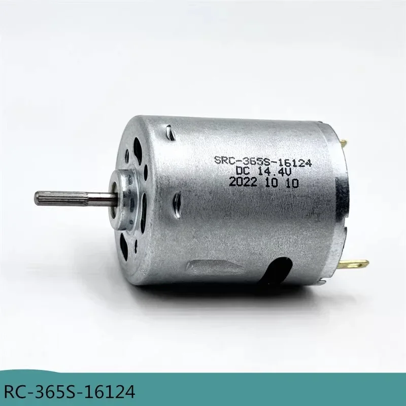 RC-365S-16124 Small RS-365 Motor DC12V 14.4V 18V 24V 15200RPM Micro 28mm Electric Carbon Brush Motor DIY Sweeper Hobby Toy Model
