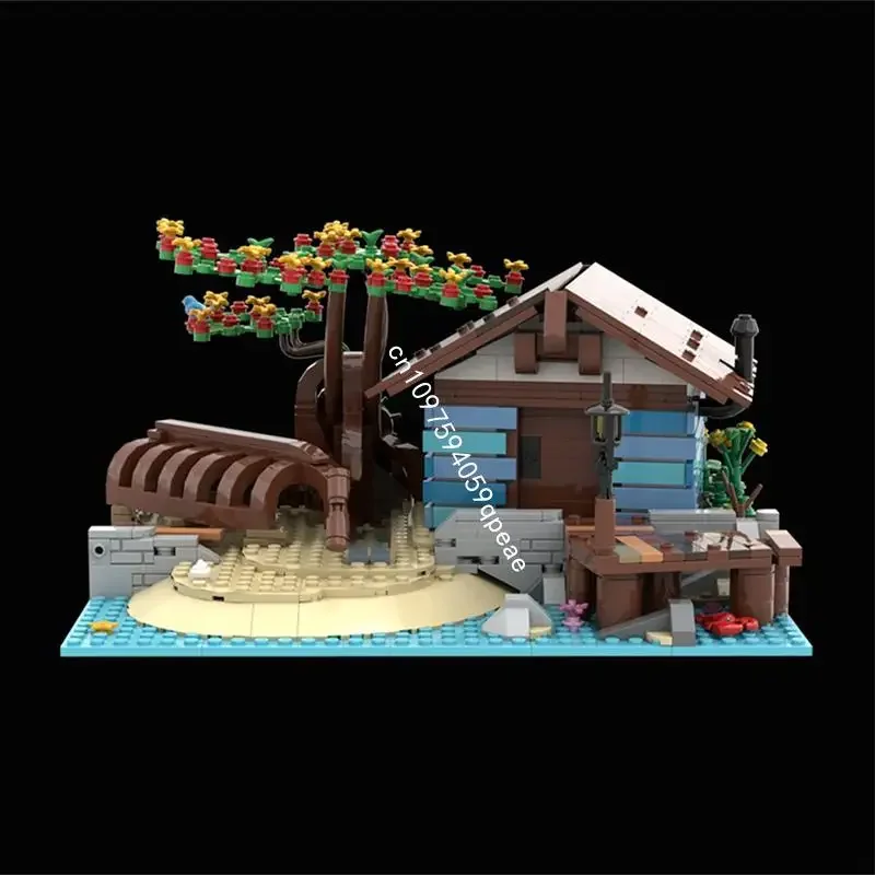 Nuevo 991 Uds. Moc serie piratas medievales europeas cabina de barco Diy Ideas creativas modelo chico juguete regalos de cumpleaños rompecabezas personalizado
