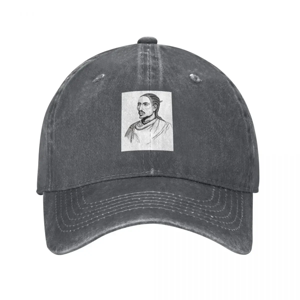 An Ethiopian portrait of Emperor Yohannes IV Baseball Cap Hat Beach Custom Cap Thermal Visor dad hat Women's Beach Men's