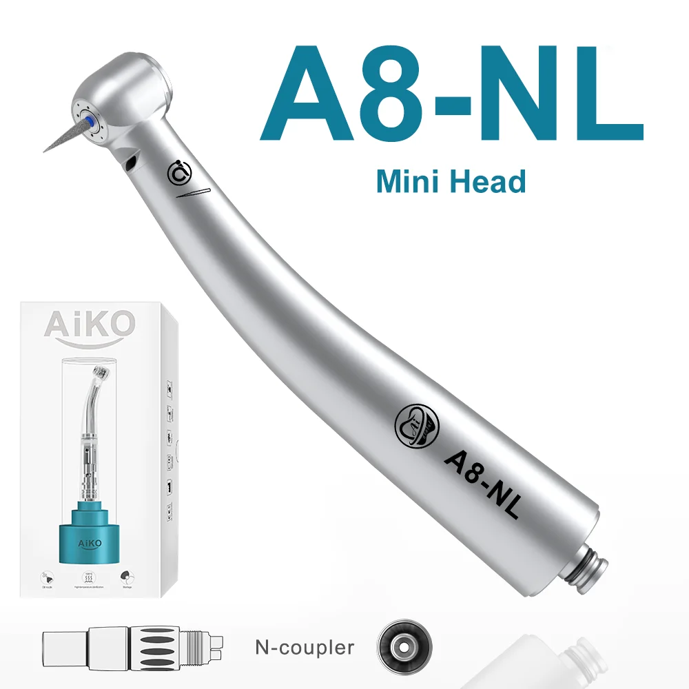 Led Fiber Optic Light Mini/Standard Head High Speed Air Turbine Dental Care Handpiece Cartridge Rotors Dentistry Tools
