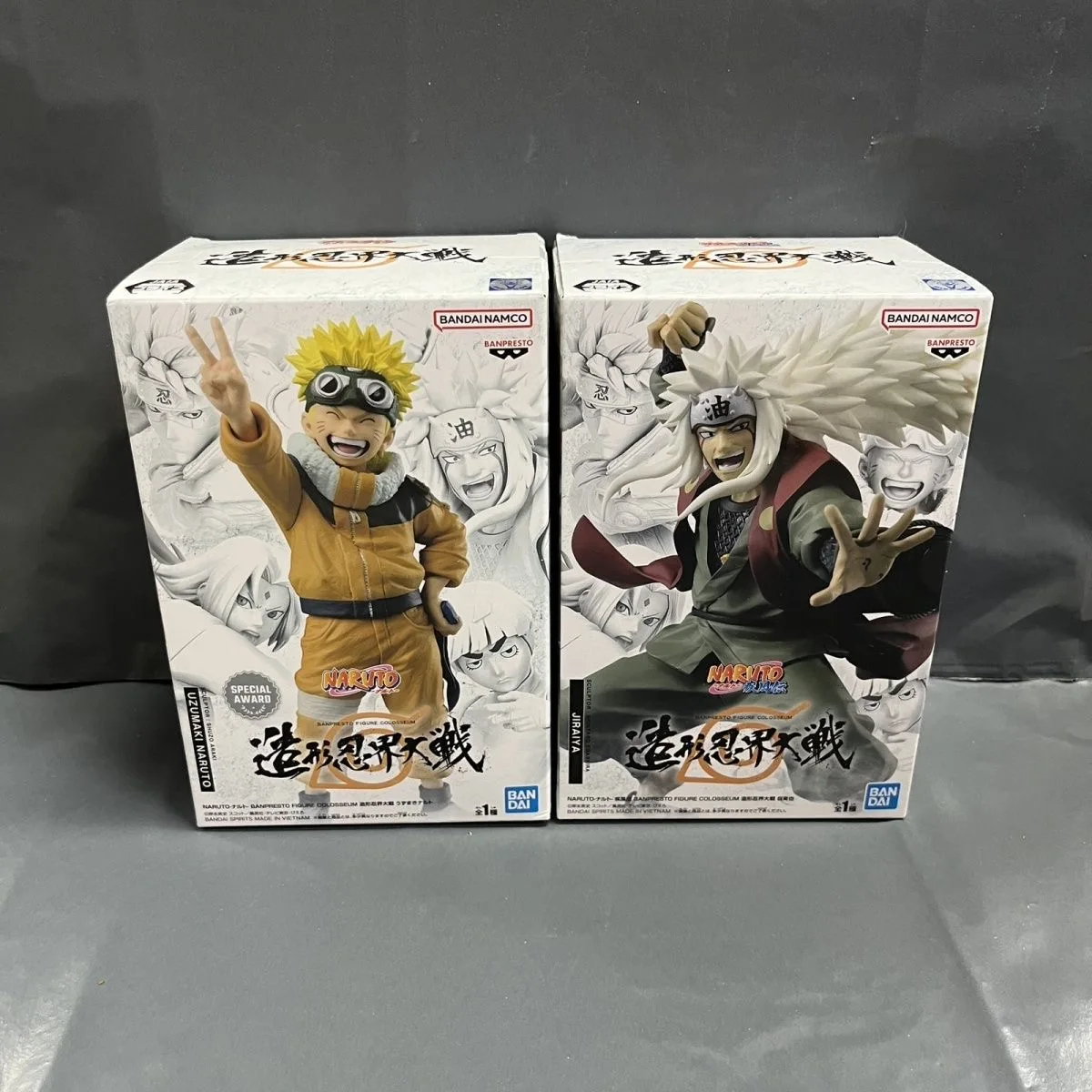 In Stock Original Bandai Banpresto Bfc Naruto World War Jiraiya Junior Naruto Tsunade Kakashi Rock Lee Action Figure Model Toy 5