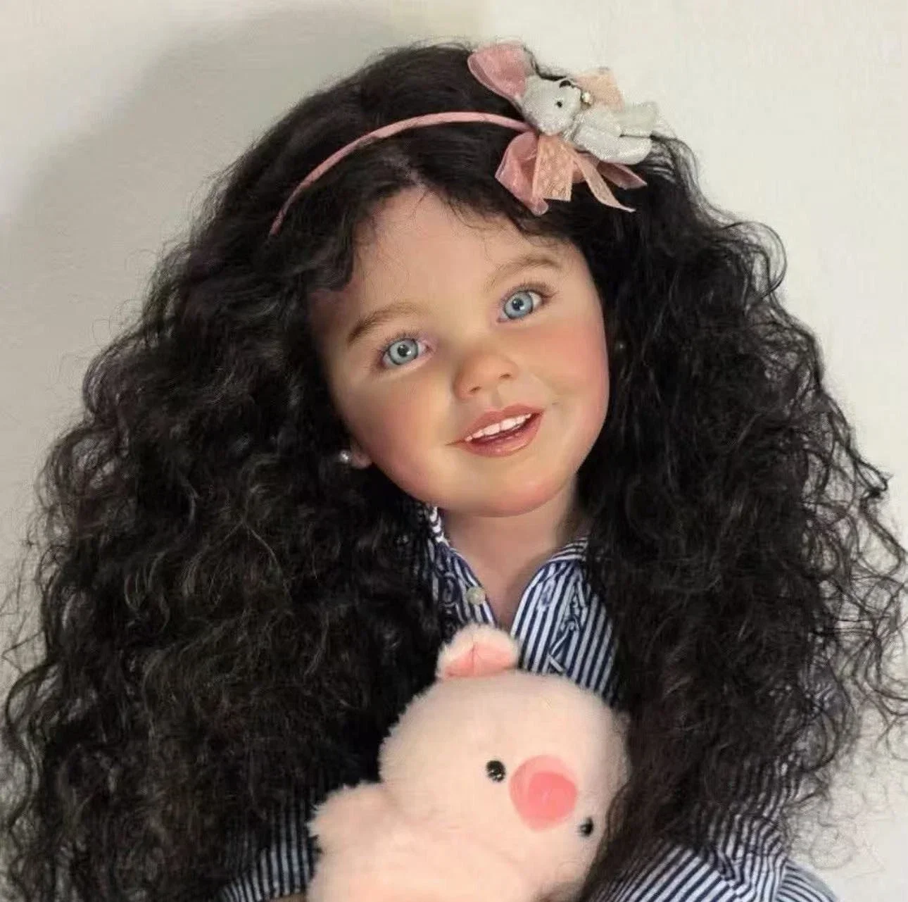 42inch Big Size Toddler Reborn Doll Girl Delphi Painted Kit Cloth Body Finished Rooted Hair DIY Handmade Kids Toy Women Gift