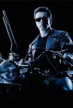 

Terminator 2 Movie T-800 Arnold Schwarzenegger Art Film Print Silk Poster Home Wall Decor 24x36inch