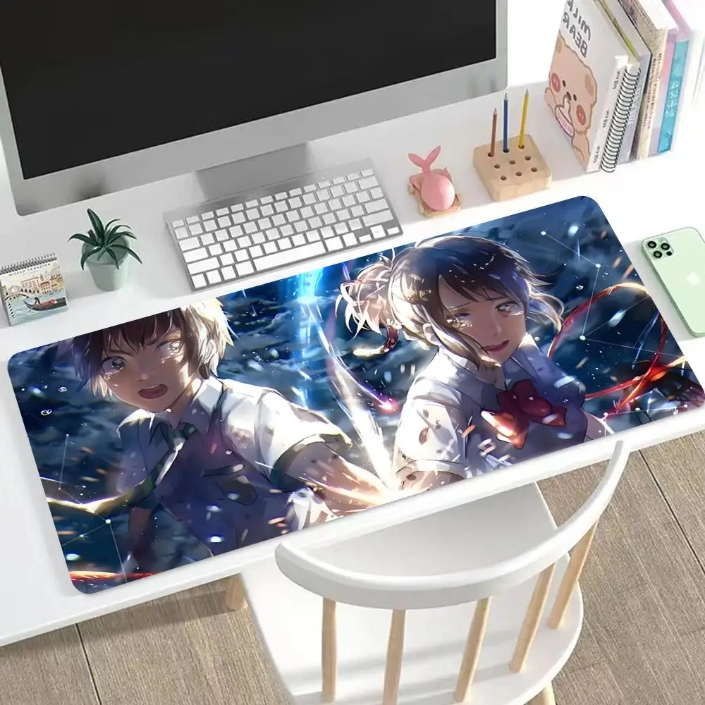 

Japanese anime your name Mouse Pad Large Mouse Pad & Computer Game Mouse Mat (35.4x15.7IN/31.5X15.7IN Map) (90 x40/80x40cm Map)