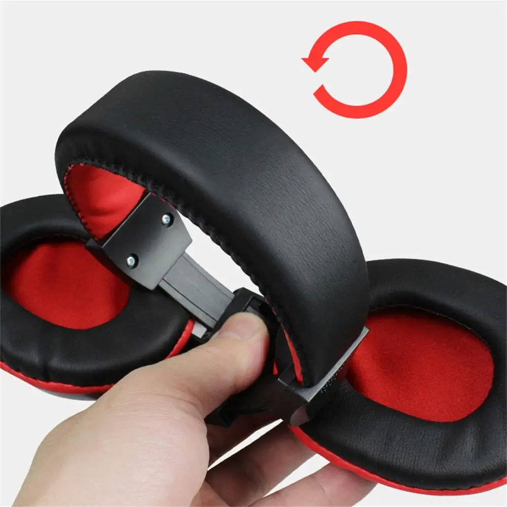 1pc New Gaming Headset With Microphone Stereo Sound Soft Earphone Wired Headphone For Computer Laptops Smartphones Accessories