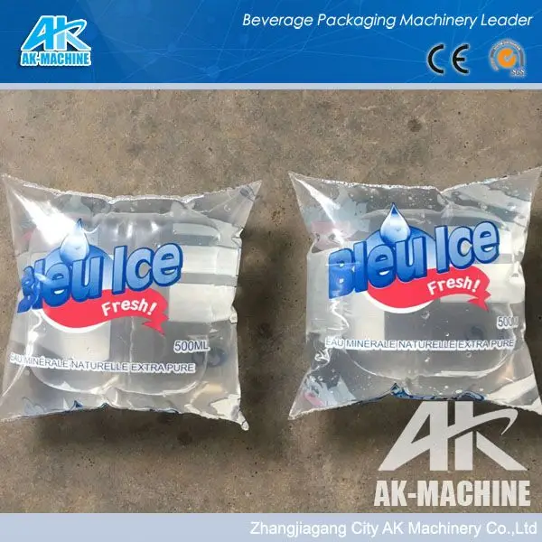 AN Water Beverage Liquid Sachet Small Plastic Bag Forming Filling and Sealing Automatic Packing Machine