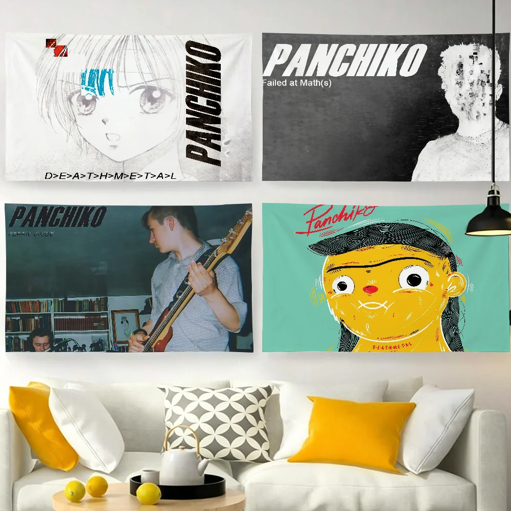 Band P-Panchiko-S flag For Garden Party Living Room Home Wall Decor Banner Bedroom Outdoor Tapestry