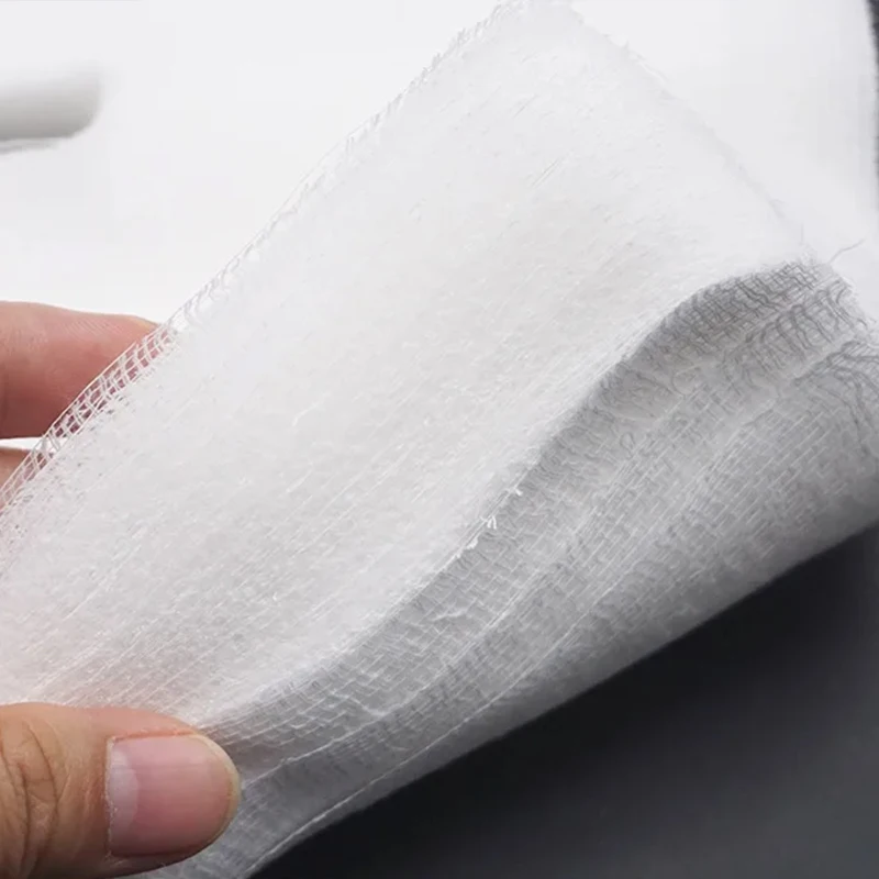 100/50pcs 부드러운 일회용 거즈 페이스 마스크 종이 시트 초박형 DIY 스킨 케어 스파 페이셜 마스크 뷰티 살롱용 뷰티 도구