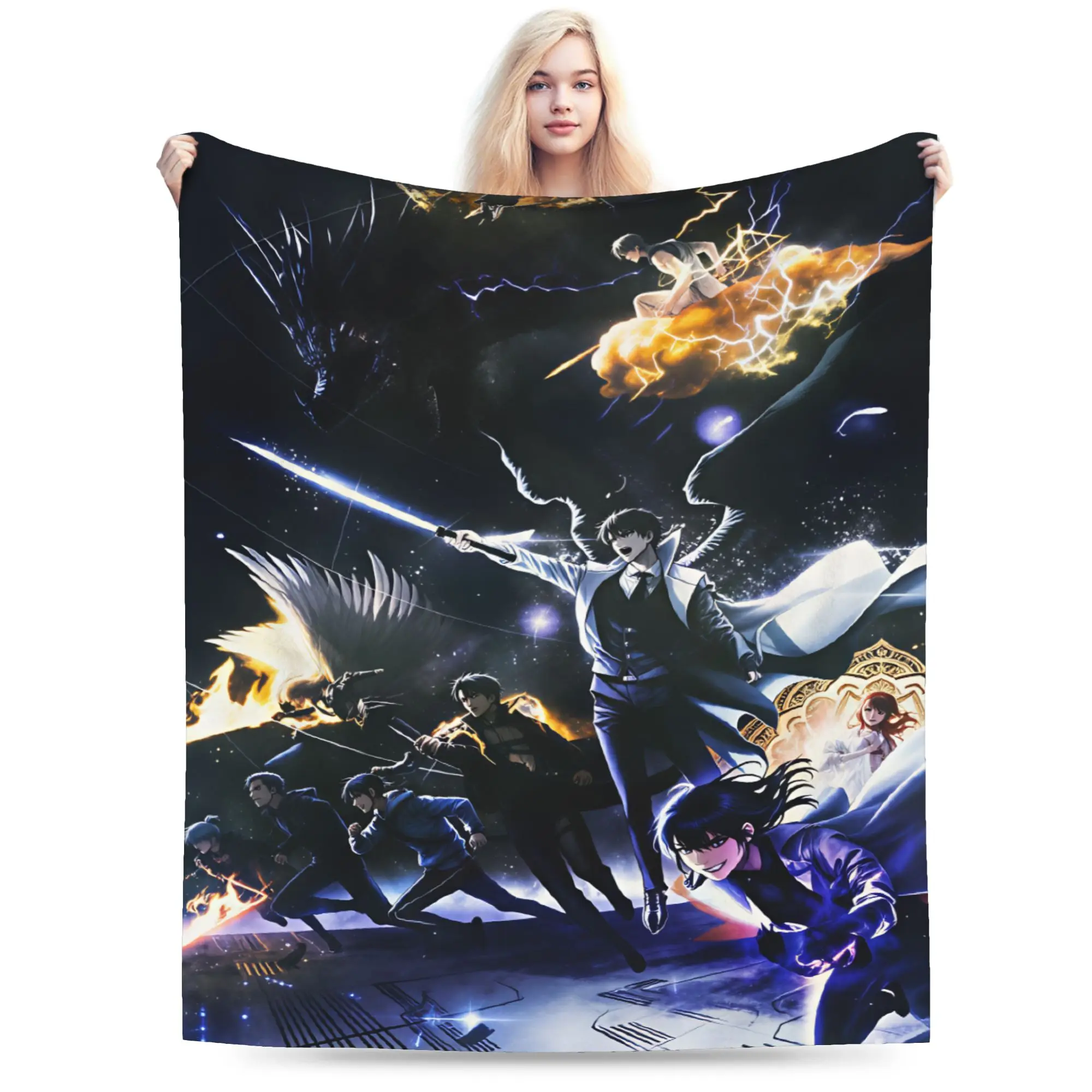 Omniscient Readers Viewpoint Blanket Autumn  Soft Throw Blanket For Adults Outdoor Flannel Bedspread Bed Cover