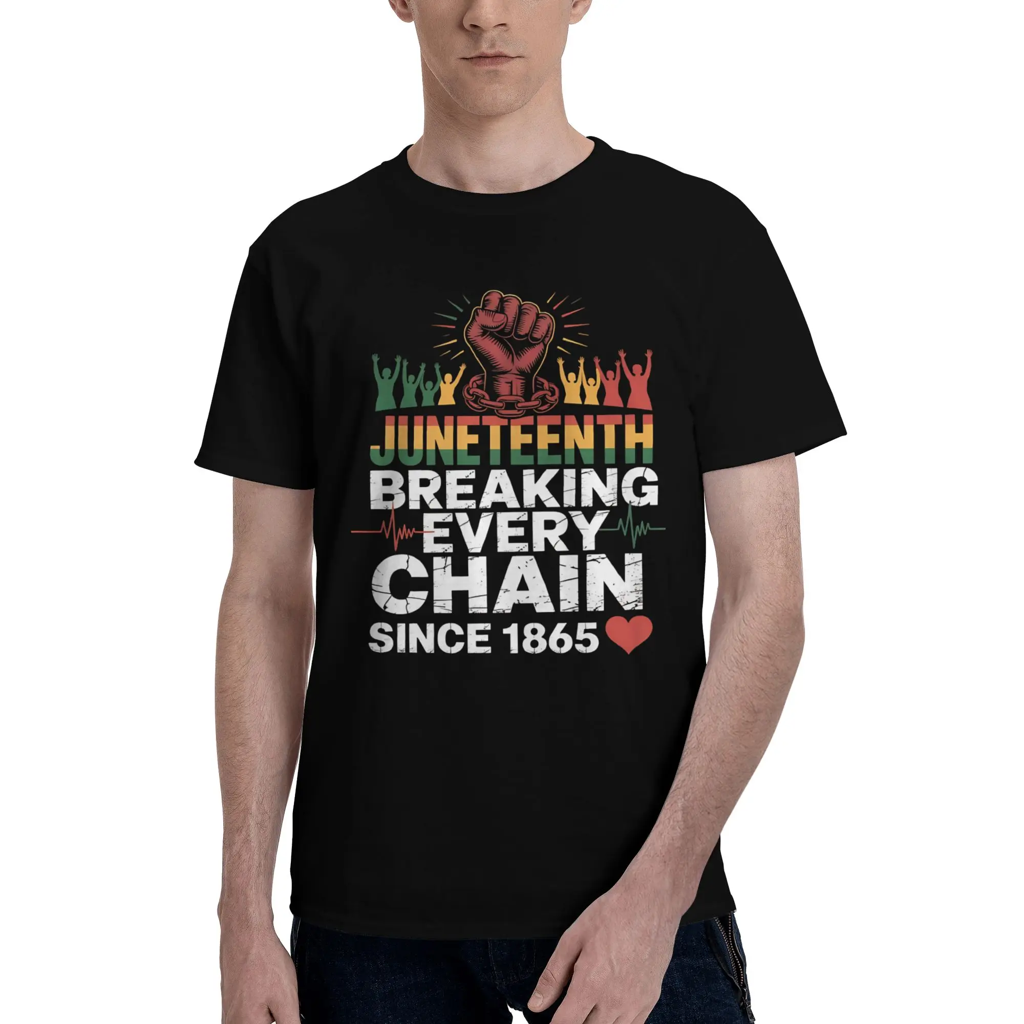 Juneteenth 1865 Rooted In Freedom Merch Men Women T Shirts Cotton Tee New Arrival  T-shirt Clothing