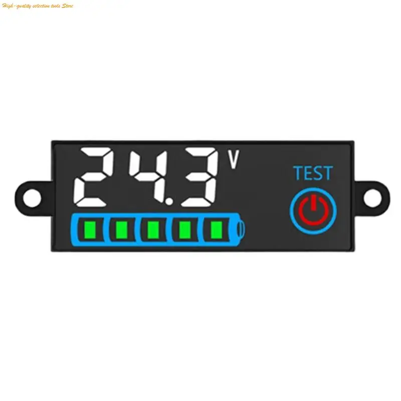 203F Tester Detector 12V 24V 36V 48V 18650 Battery Capacity Testing Board 7-55V Battery Level