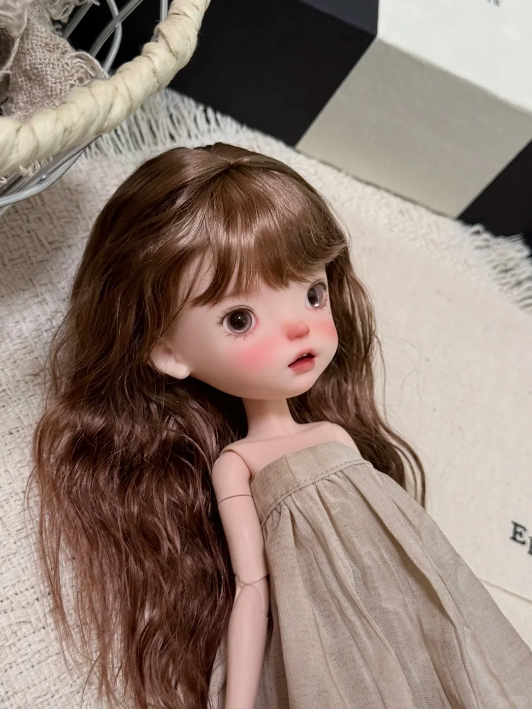 

Новая кукла BJD 1/6, полный набор Сяо Наши, милая девушка, высококачественная игрушка из смолы, подарок на день рождения, детские куклы в предложениях, шарнирные