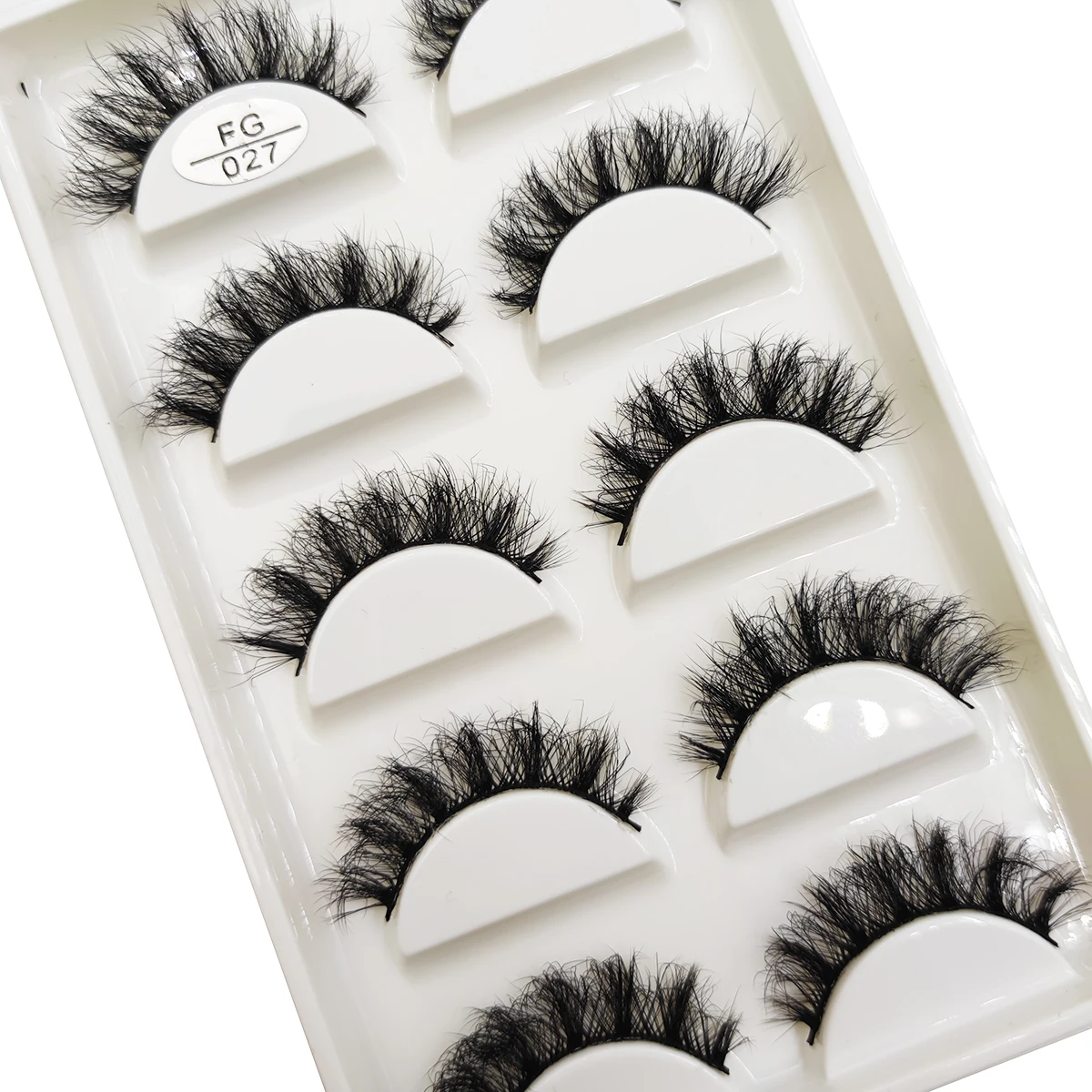 5 Pairs 3d Natural Mink False Eyelashes Fluffy Soft Fake Eye Lashes Stage Make up Faux Cils Maquiagem cilios tools