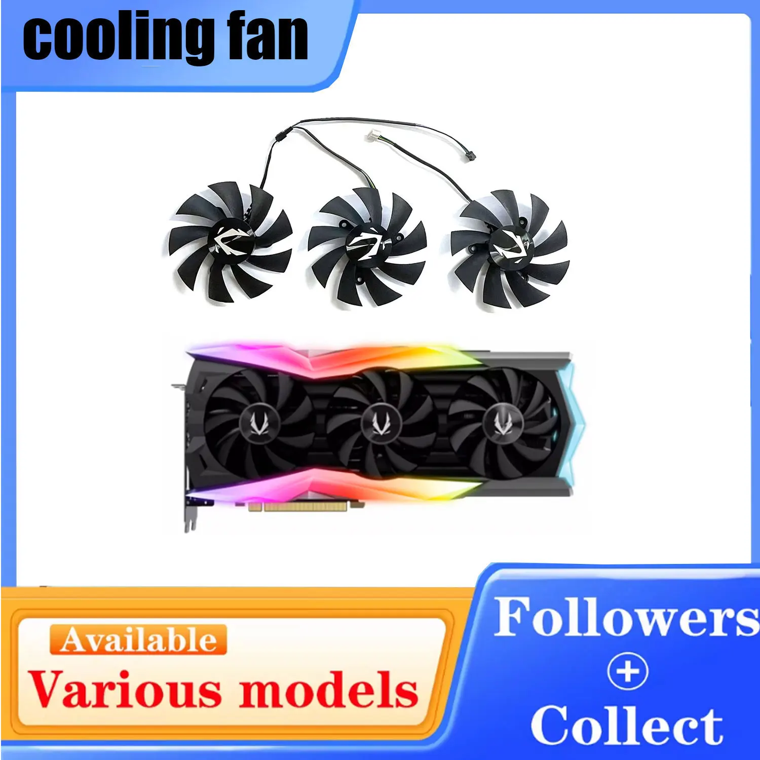 NEW 87MM 4PIN GA92S2U RTX 2080TI GPU Fan for ZOTAC GAMING GeForce RTX 2080 2070 2080 Ti AMP Extreme graphics card
