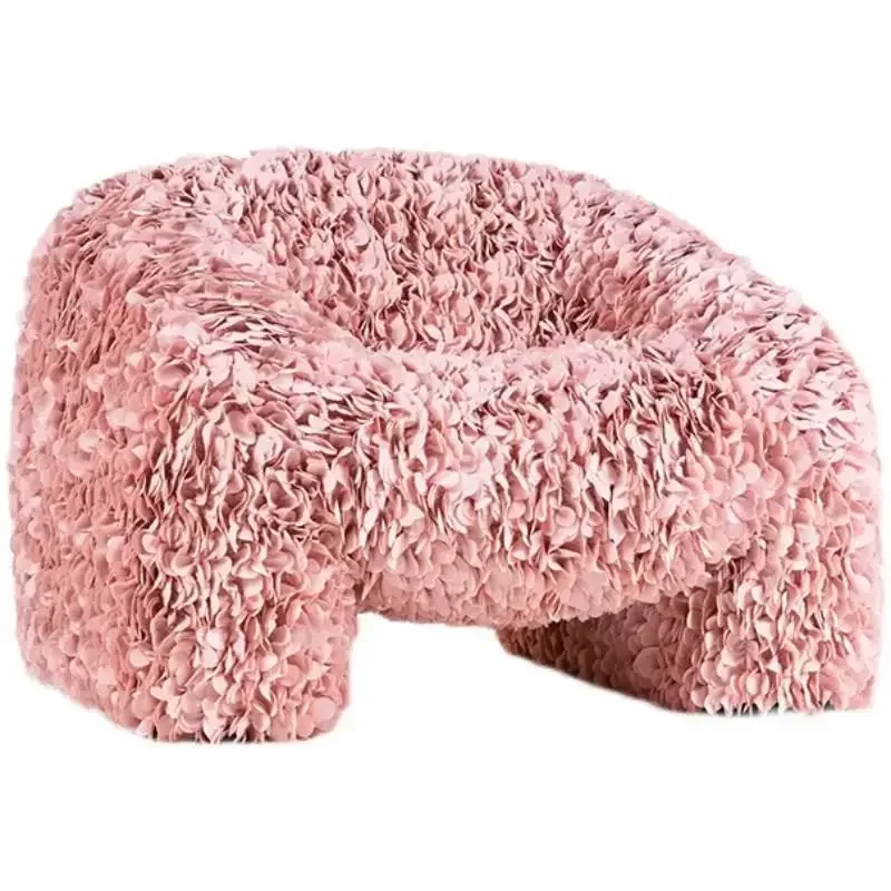 &Design Living Room Chairs Pink Modern Luxury Sofa Italian Comfortable Chair Relaxing Balcony Fauteuil Salon Furniture Home