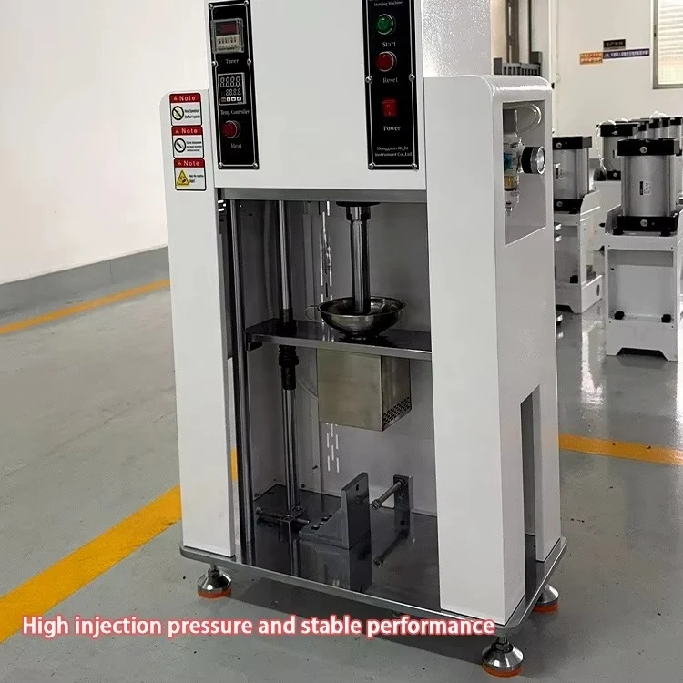 Hot sale Semi-automatic laboratory 100g pneumatic plastic molding machine