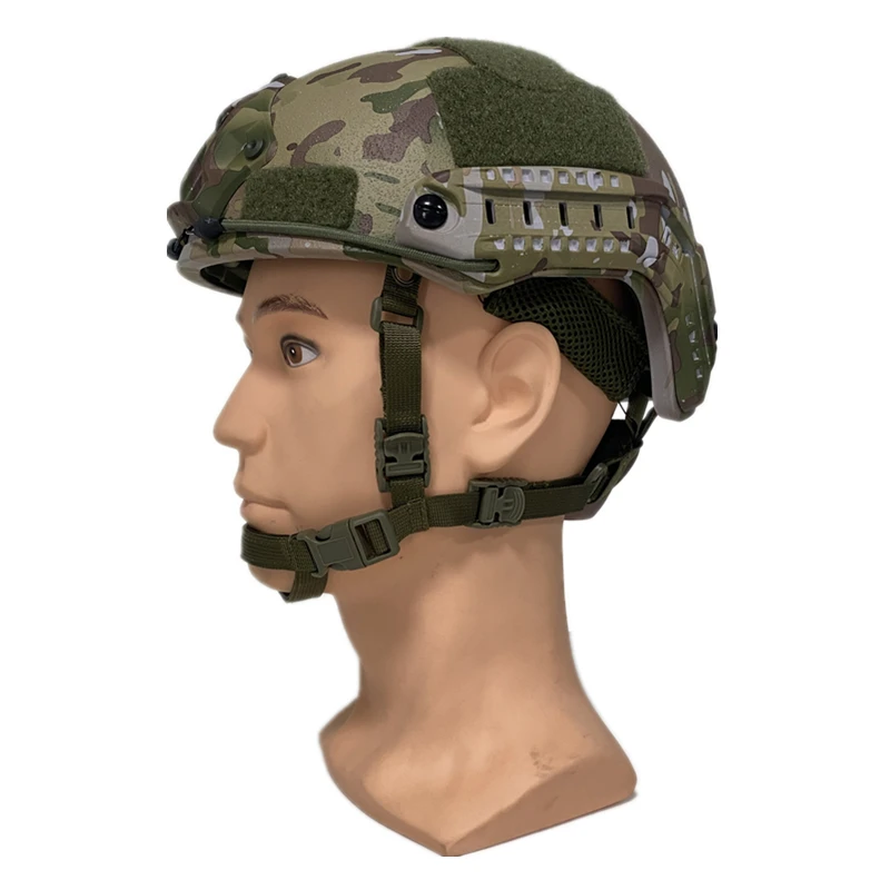 Snelle Helm Tactische Helm Ballistische Helm Jungle Camouflage Nij Iiia.44