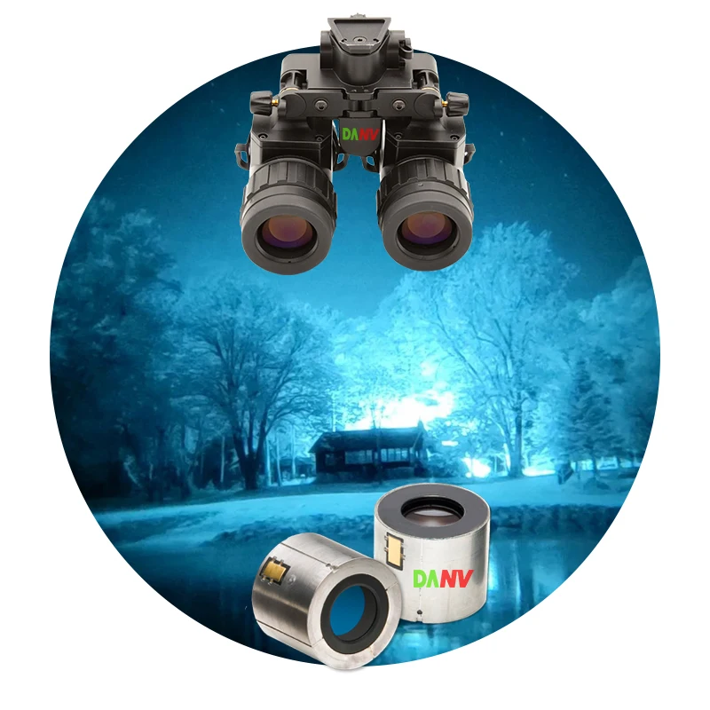 Gen2+ Gen3 High Perfomance FOV 40 IP65 /IP67 (Optional) Helmet Night Vision Green Phosphor Tubes Binoculars DA-PVS31