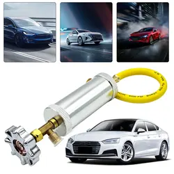 Oil Dye Syringe R12R R134A 1/4 Inch Sae A/C Dye Injector Liquid Coolant Filler Tube Car Air Conditioner Refill Dye/Oil Injector