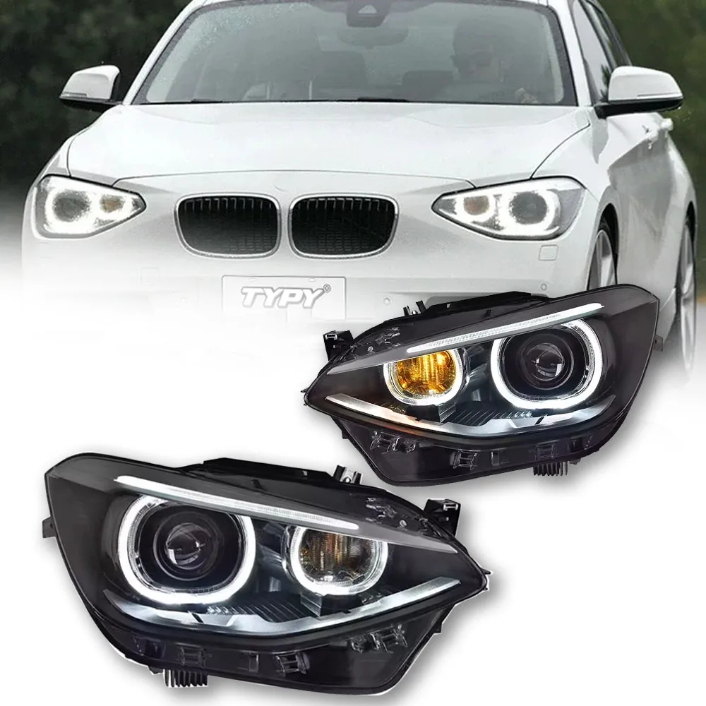 

Car Headlights For BMW 1 Series F20 Hatchback 2012-2014 LED Car Lamps Daytime Running Lights Dynamic Car Accessories