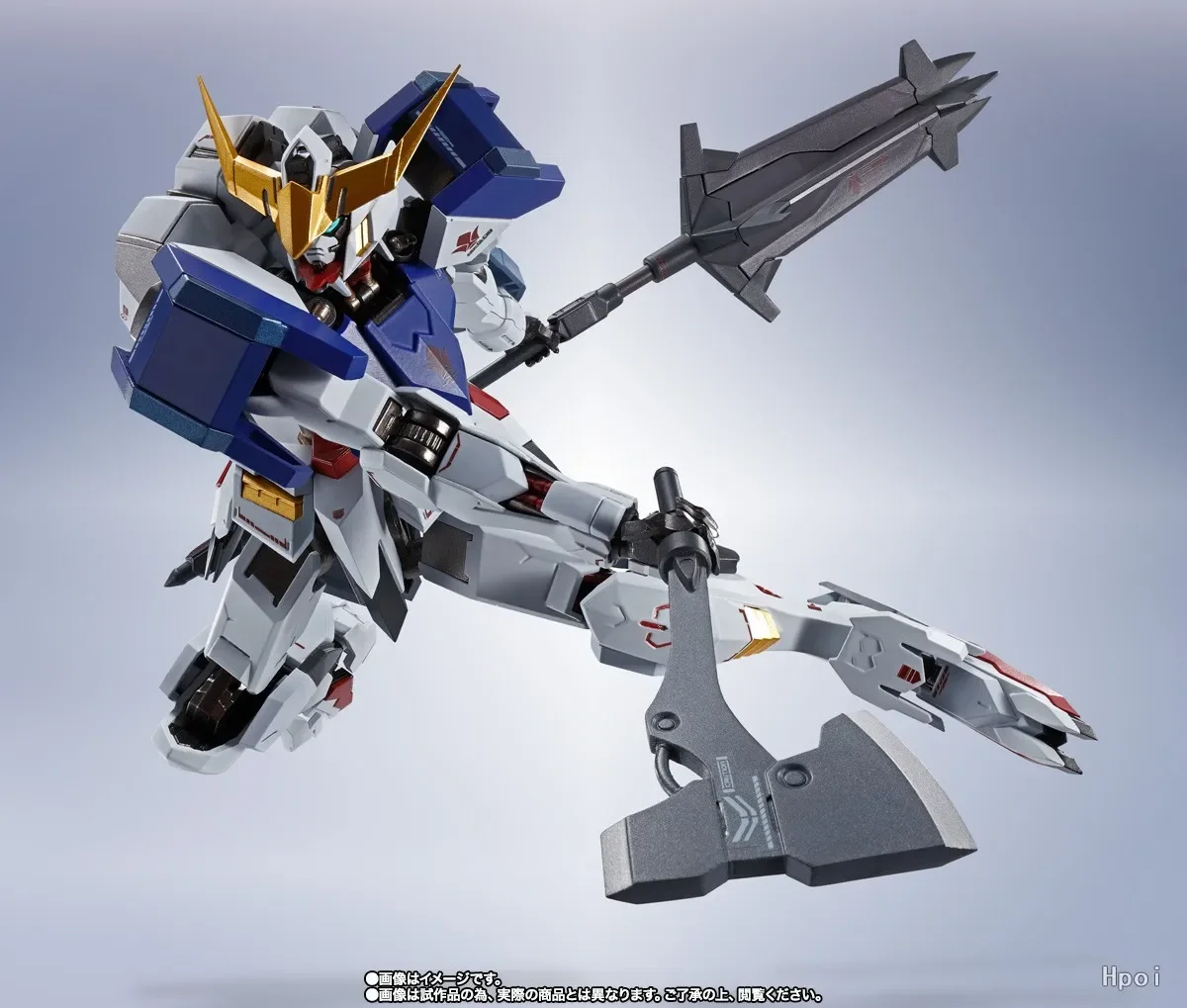 BANDAI Original METAL ROBOT SPIRITS <SIDE MS> ASW-G-08 Gundam Barbatos (1ST ~ 4TH FORM) Mech Produto Figura Brinquedos para Meninos Presentes