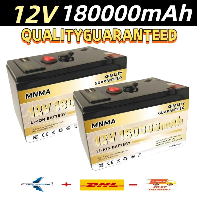 

Аккумулятор 12В 180Ач для солнечных систем, автономного проживания, автодомов и лодок с электрической BMS - Оптимизирован для дома