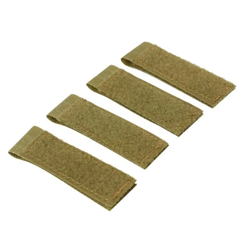 Tactical Molle Adapter ID Patches Panel Vest Backpack Patch Hook&Loop Converter Ribbon Strip  Vest Accessories