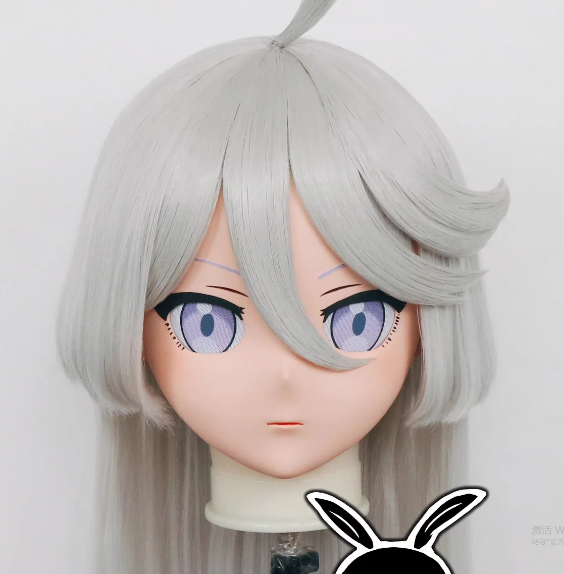 (RB242914)Customize Lockable Full Head Resin Cartoon Cosplay Japanese Character Anime Role Play Kigurumi Mask With Back Shell