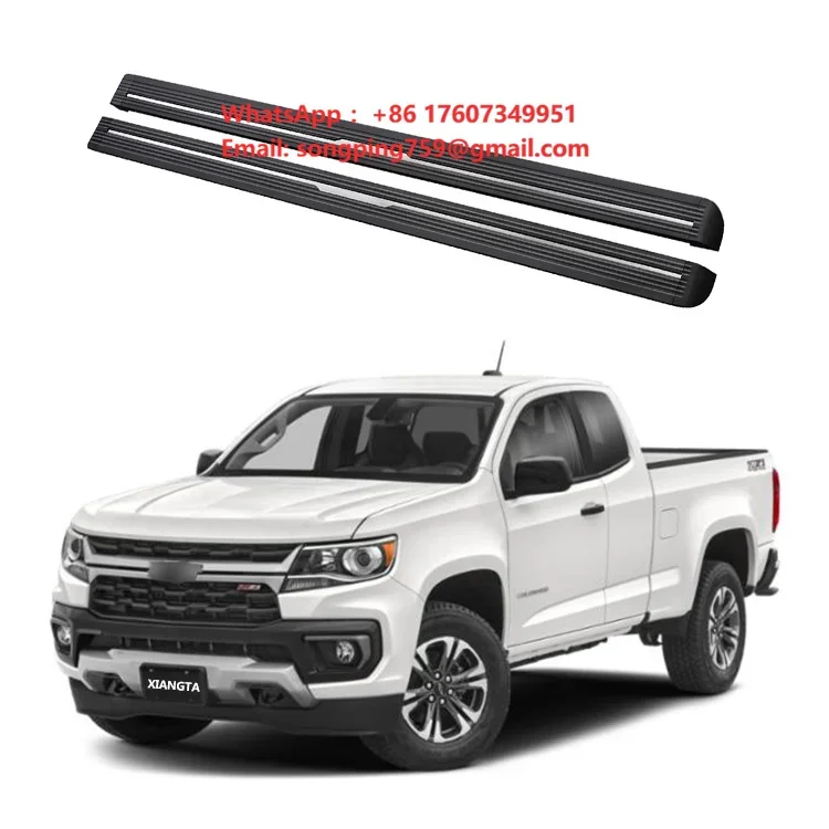 Car Accessories Electric Running Boards for 2015+ Chevrolet Colorado Crew Cab Electric Truck Side Steps