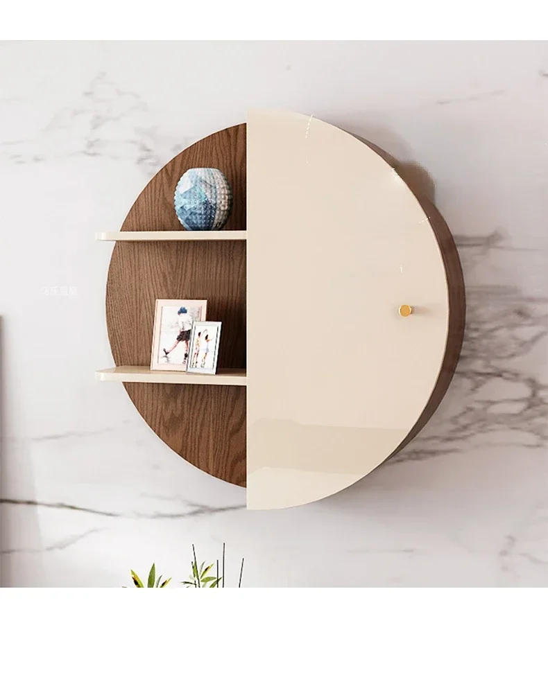 LXLiving Room Wall Cupboard Nordic Closet Modern Multifunctional Storage Wall Cabinet Hanging onto the Cabinet TV Cabinet UnitSS