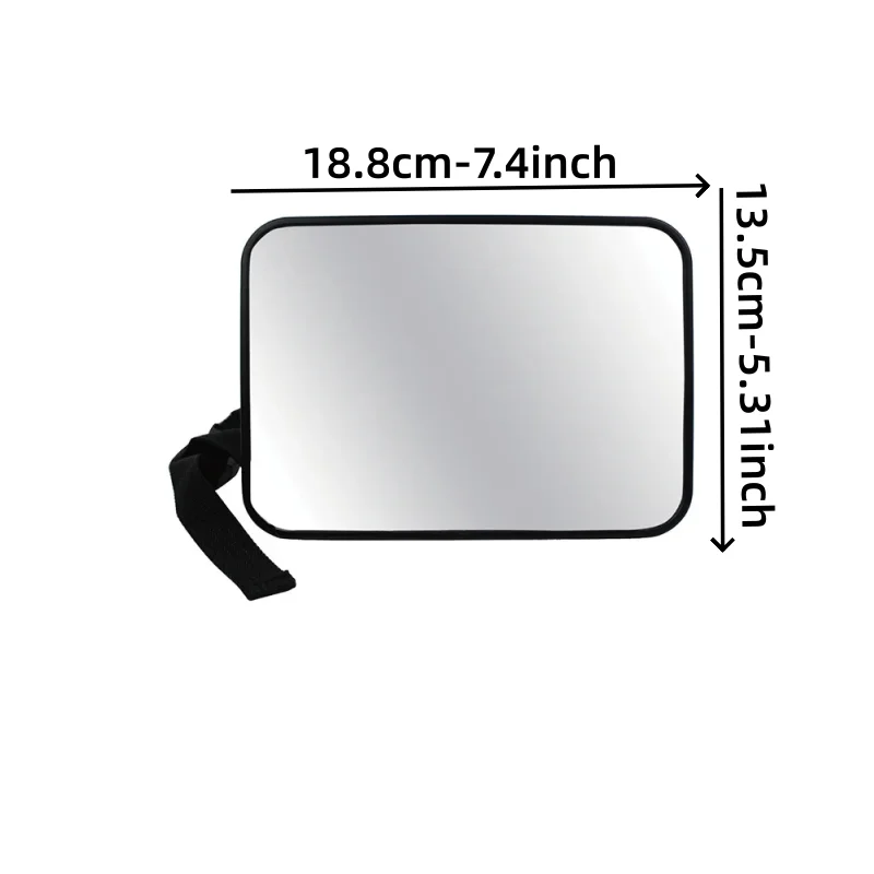 New Baby Observation Mirror - In-Car Child Rearview Mirror - Automotive Auxiliary Rearview Reflective Mirror