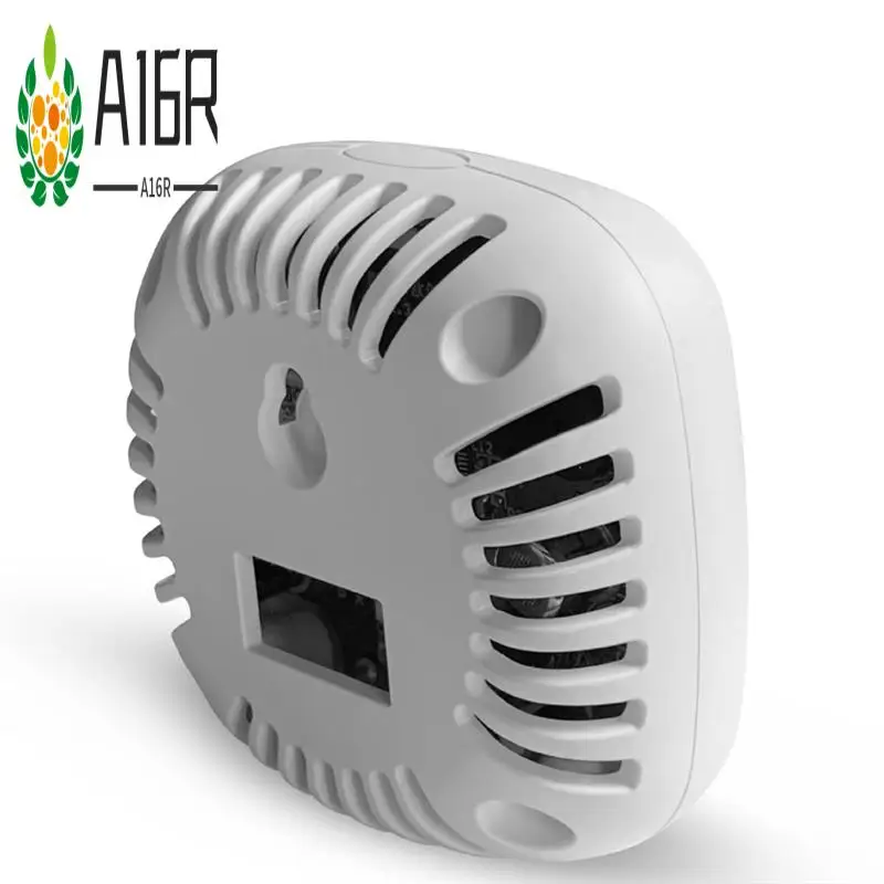 A16R-Tuya Alarm Gas Gas Mudah Terbakar Sensor Deteksi Gas Digital Alarm Suara Kualitas Udara Pintar