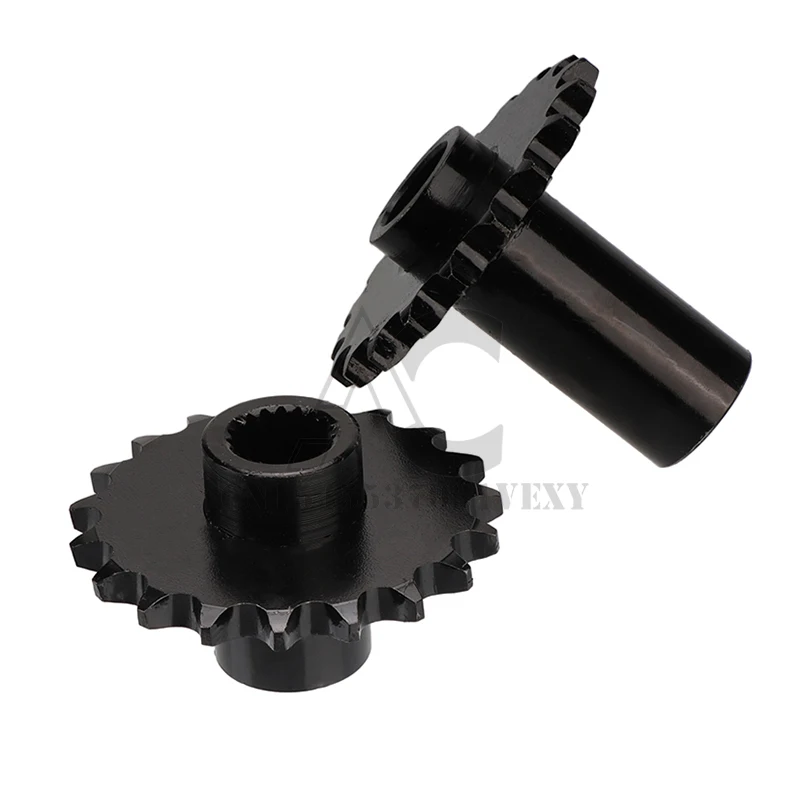 428-19T Drive Gear 19 Teeth Metal Black Suitable for Gy6 125cc 150cc Quad ATV Dirt Bike Motorcycle Kart/Go-Kart