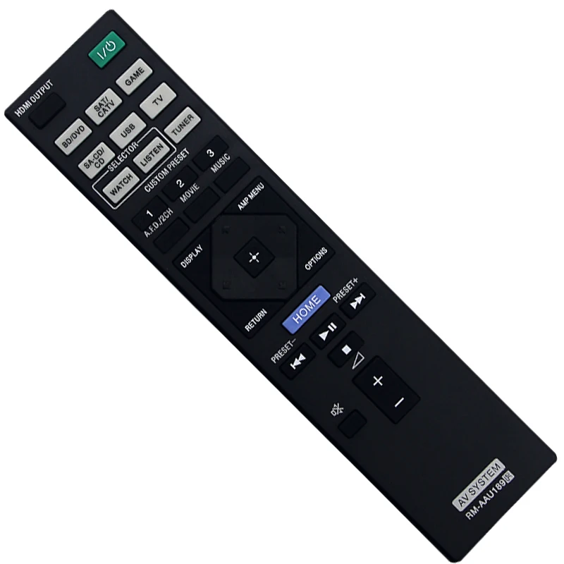 Télécommande audio RM-AAU189 adaptée à Sony TR-DN1050 STR-DN850 HT-CT350 RM-AAU190