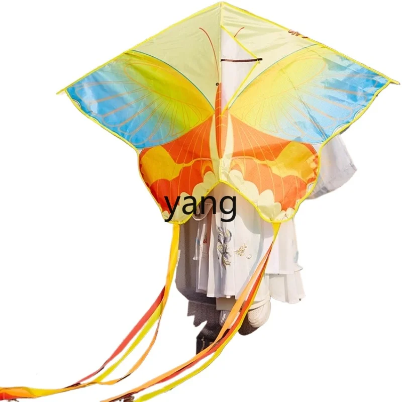 

LTT Chinese style Internet celebrity long tail butterfly kite for adults high-end breeze easy to fly couple kite