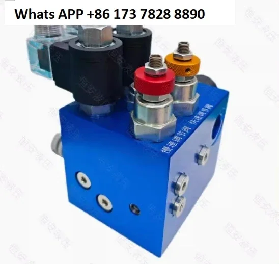 ET-02 Lifting valve group Lifting platform Lifting freight elevator hydraulic integrated valve block Hydraulic station accessori