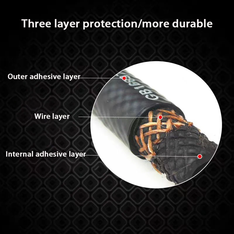 Tubo de combustível de alta pressão para motor diesel, 1m-10m id4 ~ 25mm, resistente a altas temperaturas, entrega de combustível, mangueira de borracha