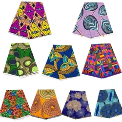 African Print Fabric Ankara Wax 3/6 Yards Ankara Kente Cloth Fabric By The Yard