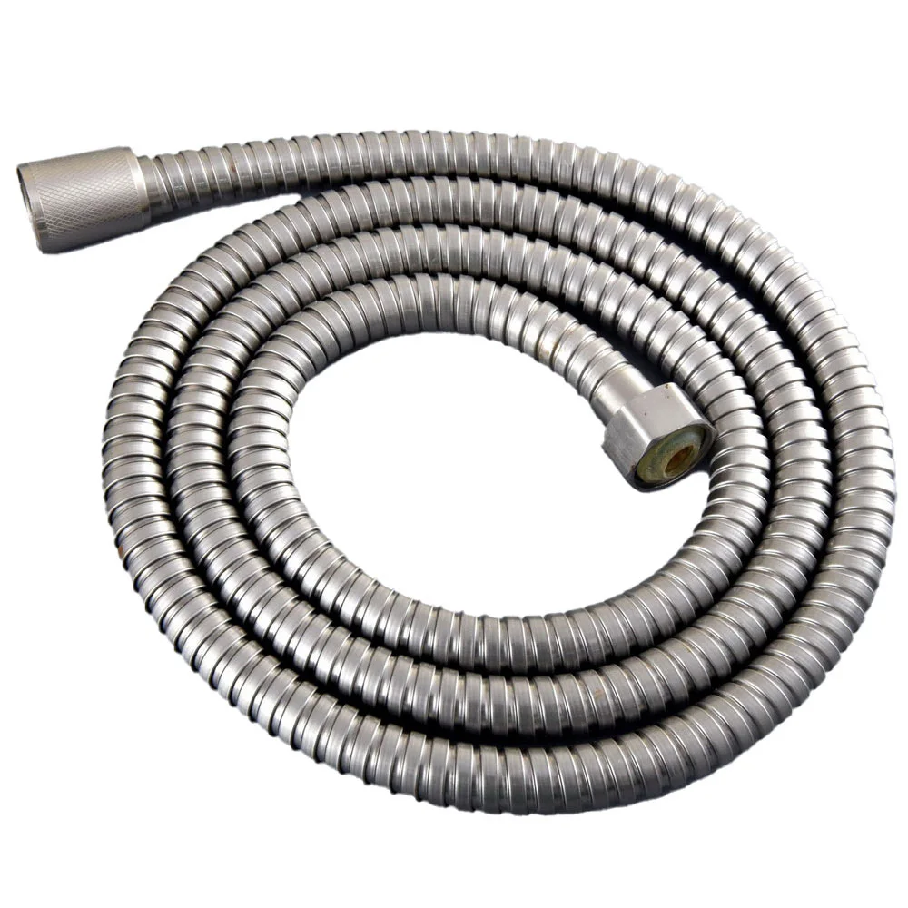 

59" (1500mm) Brushed Nickel Bathroom Hand Held Shower Head Hose Bathroom accessories ( Thread Size：G1/2 ) Lhh135