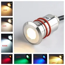DC12V LED fountain Swimming pool Underwater Light IP68 Waterproof Outdoor Garden courtyard Pathway Step Deck Undergroud Lamp