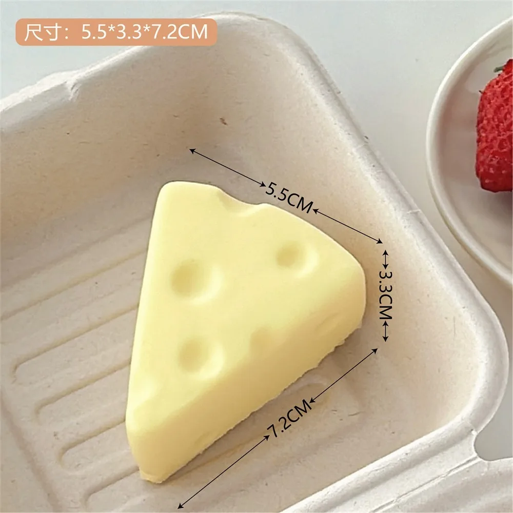 귀여운 빵 모양 스퀴시 슬로우 라이징 피젯 토이 재미있는 스트레스 해소 안티 스트레스 핀치 모찌 스퀴시 장난감 어린이 성인 선물