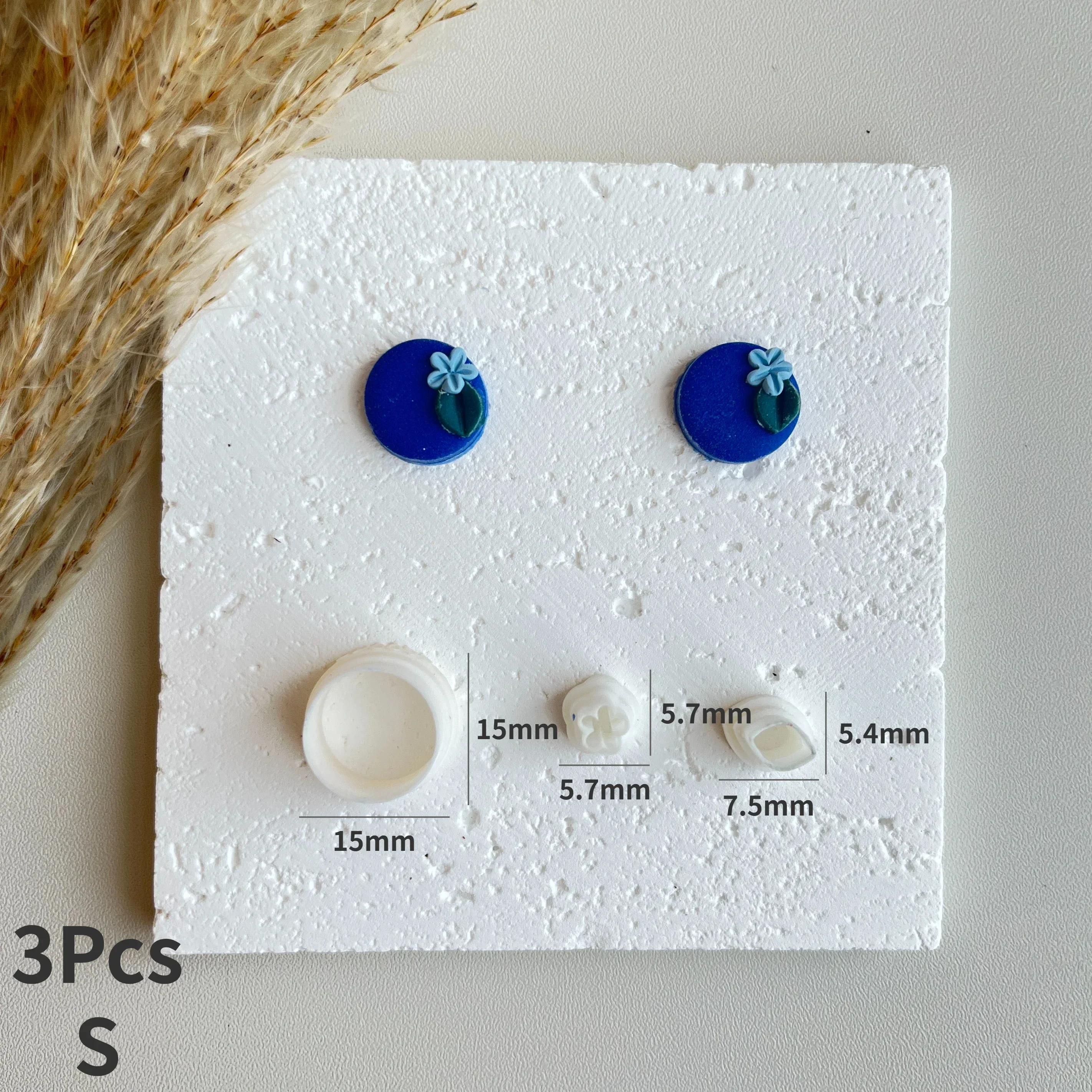 Fruits Series Polymer Cutting Molds for DIY Earrings