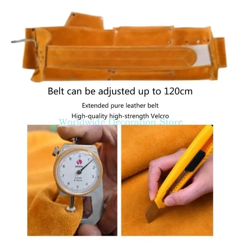 Q39B Multi-function Tool Bag for Electricians Carpenters Construction Workers Portable Repair Tool Storage Bag