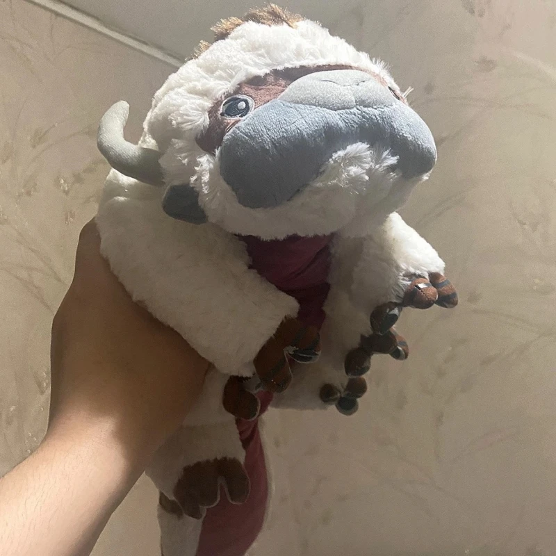 45-53cm Anime Avatar the Last Airbender Appa Plush Toys Avatar Appa Momo Plush Cotton Soft Stuffed Dolls Toy Fans Gifts Display