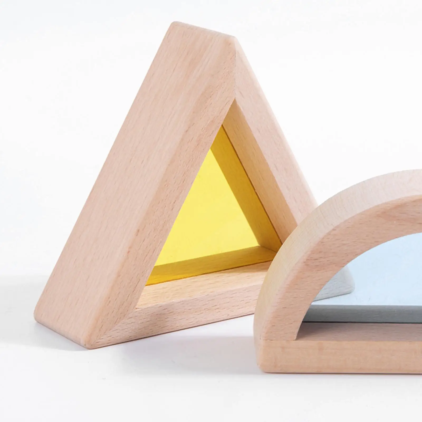 6 piezas de bloques de apilamiento de madera juguetes educativos multicolores para niños y niñas